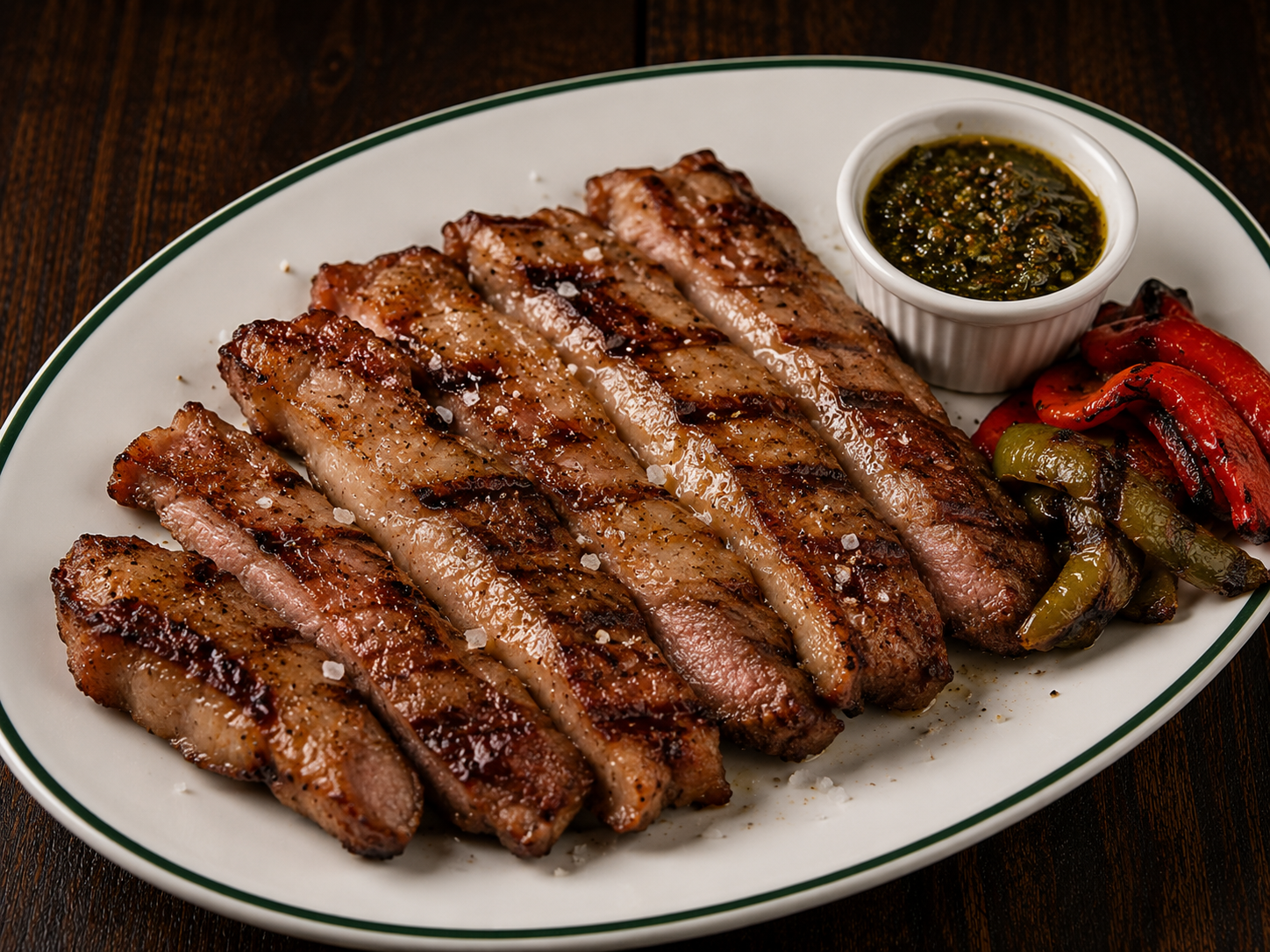 Carta de platos y bebidas de Terracotta: Plato de secreto ibérico
