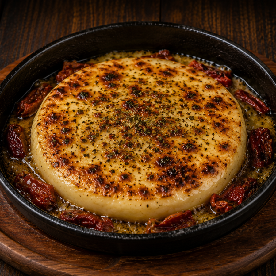 Carta de platos y bebidas de Terracotta: Plato de provolone